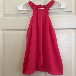 CHARLOTTE RUSSE hot pink swing tank style top